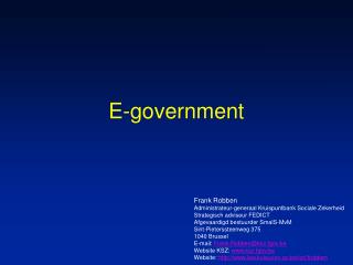 E-government