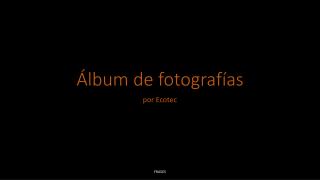 Álbum de fotografías