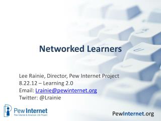 Networked Learners