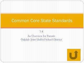 Common Core State Standards