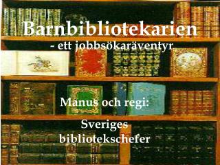 Barnbibliotekarien