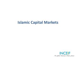 Islamic Capital Markets