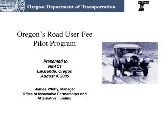 Road User Fee Task Force