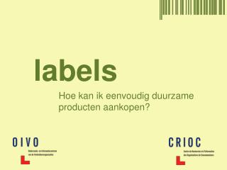 labels