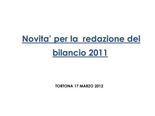 TORTONA 17 MARZO 2012
