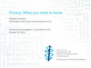 Privacy: What you need to know
