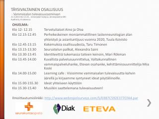TÄYSIVALTAINEN OSALLISUUS