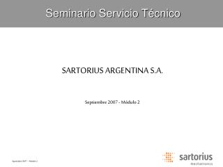 Seminario Servicio Técnico