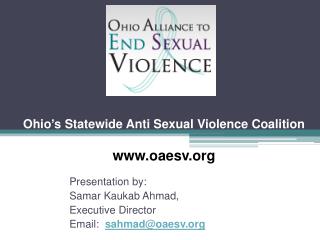 Ohio’s Statewide Anti Sexual Violence Coalition oaesv