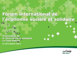 Forum international de l’économie sociale et solidaire