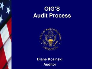 OIG’S Audit Process