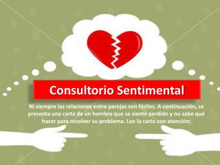 Consultorio Sentimental