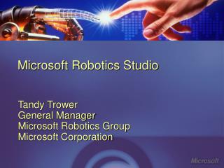 Microsoft Robotics Studio