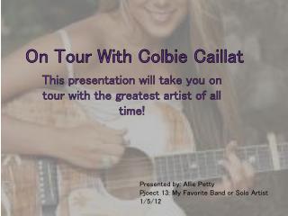 On Tour With Colbie Caillat