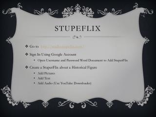 STupeFlix