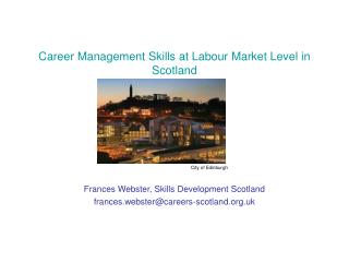 Career Management Skills at Labour Market Level in Scotland