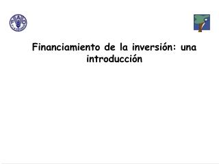 Financiamiento de la inversión: una introducción