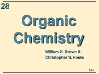 Organic Chemistry