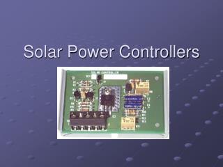 Solar Power Controllers