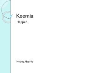 Keemia