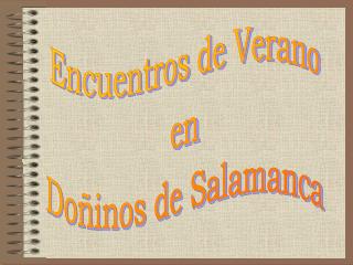 Encuentros de Verano en Doñinos de Salamanca