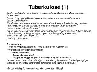 Tuberkulose (1)