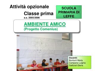 SCUOLA PRIMARIA DI LEFFE