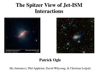 The Spitzer View of Jet-ISM Interactions