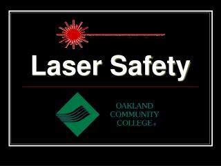 Laser Safety