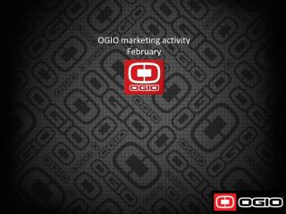 OGIO marketing activity February 2012