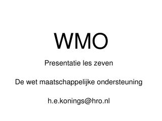 WMO