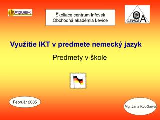 Využitie IKT v predmete nemecký jazyk