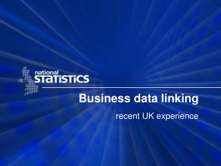 Business data linking