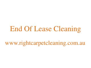 End Of Lease Cleaners