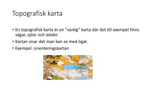 Topografisk karta