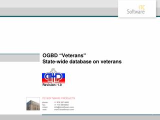 OGBD “Veterans” State-wide database on veterans Revision: 1.0