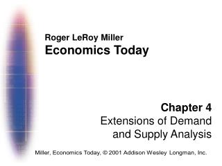 Roger LeRoy Miller Economics Today