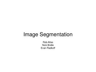 Image Segmentation