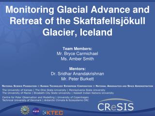 Monitoring Glacial Advance and Retreat of the Skaftafellsjökull Glacier, Iceland