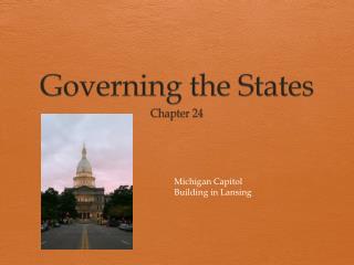 Governing the States