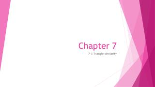 Chapter 7