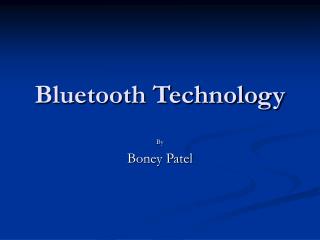 Bluetooth Technology