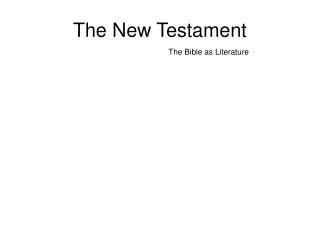 The New Testament