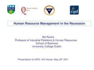 Human Resource Management in the Recession