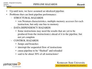 PIPELINE HAZARDS