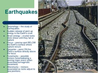 Earthquakes