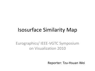 Isosurface Similarity Map