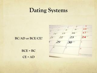 Dating Systems