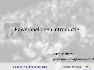 PowerShell: een introductie