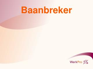 Baanbreker